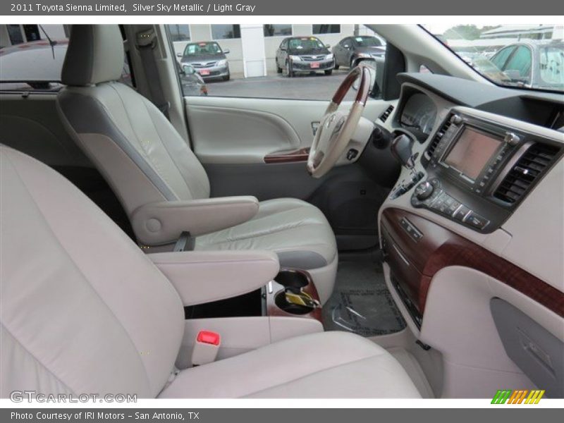 Silver Sky Metallic / Light Gray 2011 Toyota Sienna Limited