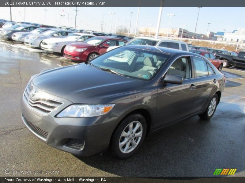 Magnetic Gray Metallic / Ash 2011 Toyota Camry LE V6