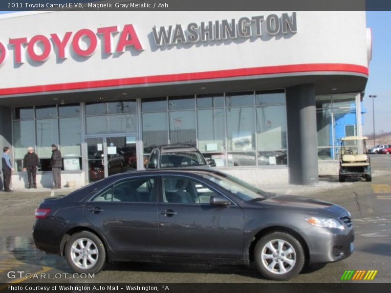 Magnetic Gray Metallic / Ash 2011 Toyota Camry LE V6