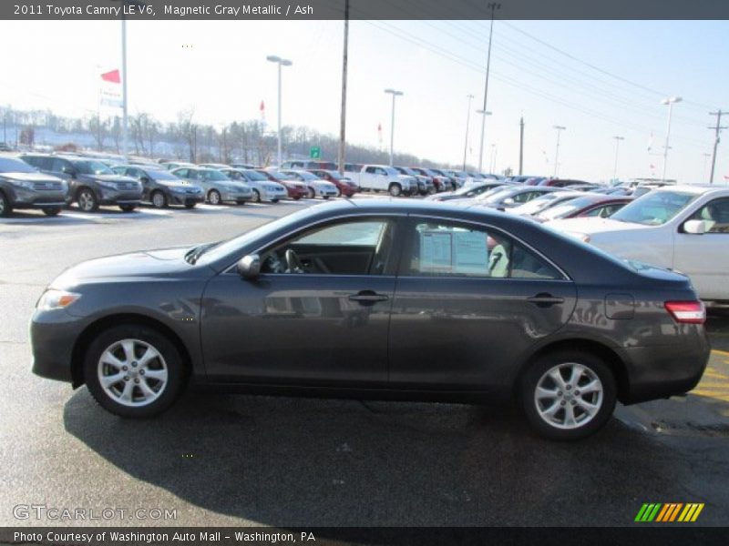 Magnetic Gray Metallic / Ash 2011 Toyota Camry LE V6