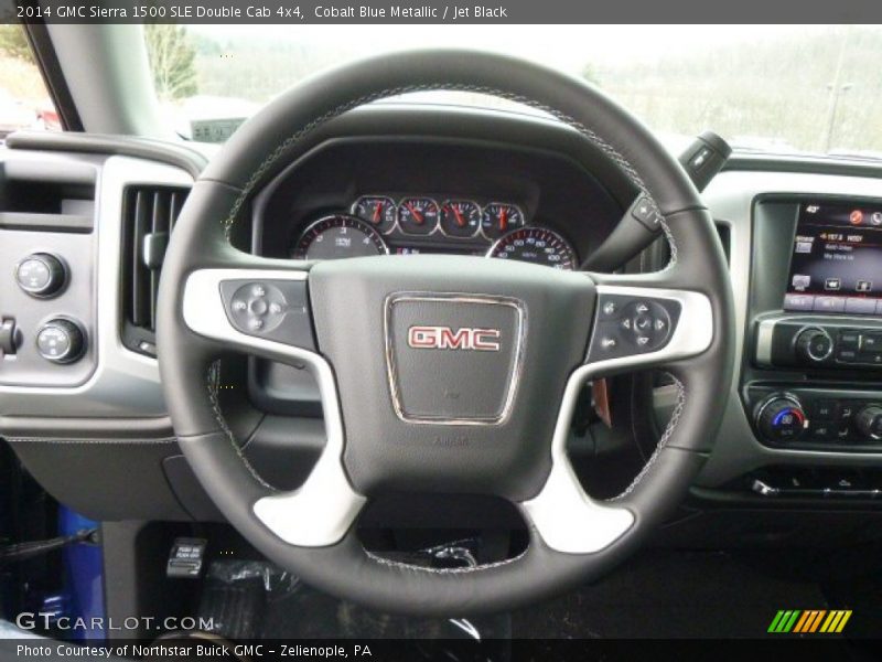  2014 Sierra 1500 SLE Double Cab 4x4 Steering Wheel