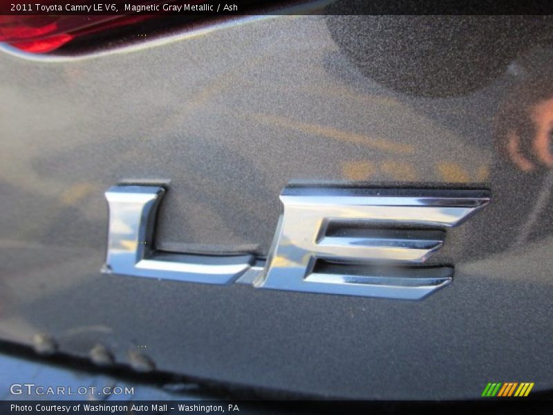 Magnetic Gray Metallic / Ash 2011 Toyota Camry LE V6