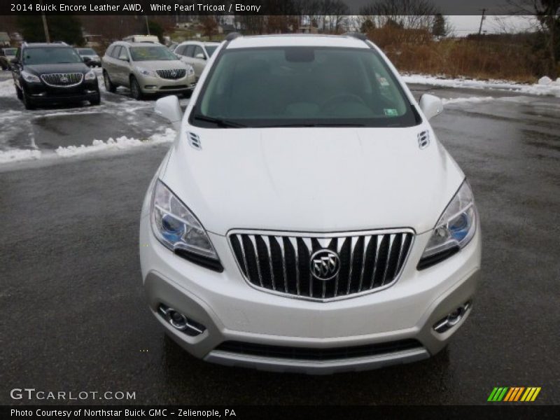 White Pearl Tricoat / Ebony 2014 Buick Encore Leather AWD