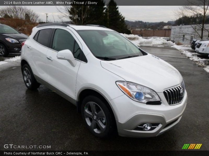 Front 3/4 View of 2014 Encore Leather AWD