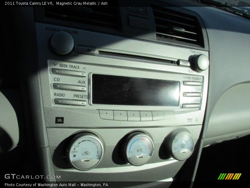 Magnetic Gray Metallic / Ash 2011 Toyota Camry LE V6