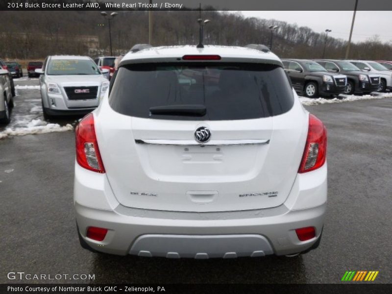 White Pearl Tricoat / Ebony 2014 Buick Encore Leather AWD