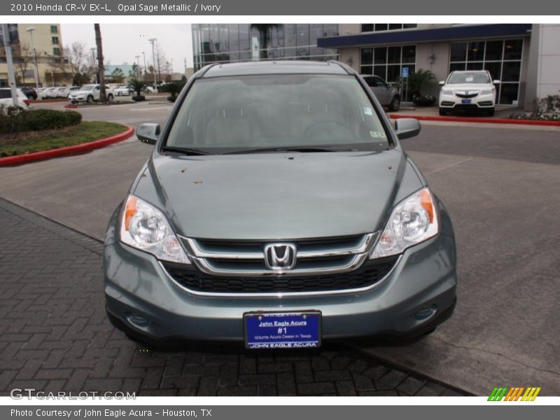 Opal Sage Metallic / Ivory 2010 Honda CR-V EX-L