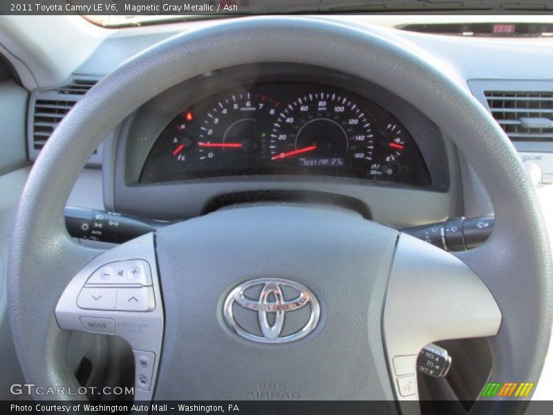 Magnetic Gray Metallic / Ash 2011 Toyota Camry LE V6