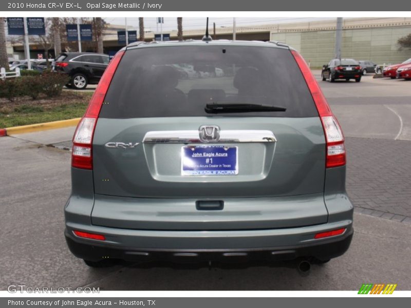 Opal Sage Metallic / Ivory 2010 Honda CR-V EX-L
