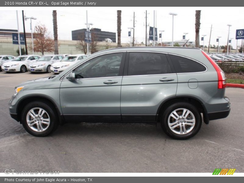 Opal Sage Metallic / Ivory 2010 Honda CR-V EX-L