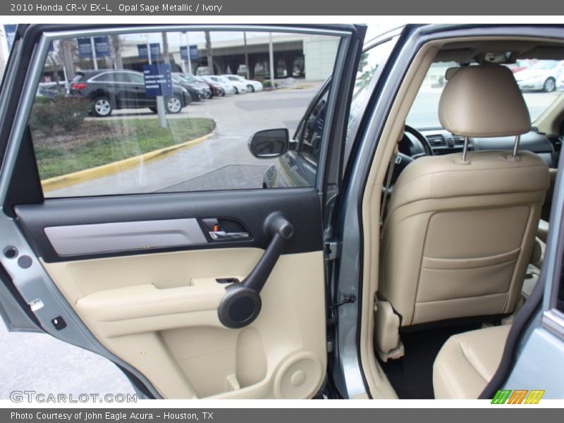 Opal Sage Metallic / Ivory 2010 Honda CR-V EX-L