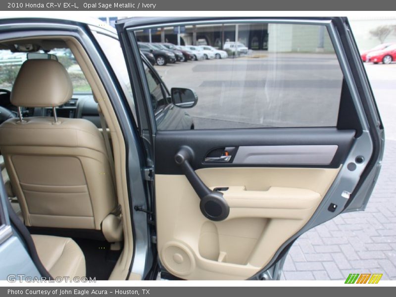 Opal Sage Metallic / Ivory 2010 Honda CR-V EX-L