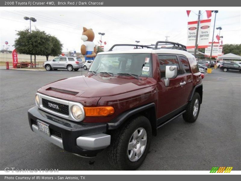 Brick Red / Dark Charcoal 2008 Toyota FJ Cruiser 4WD