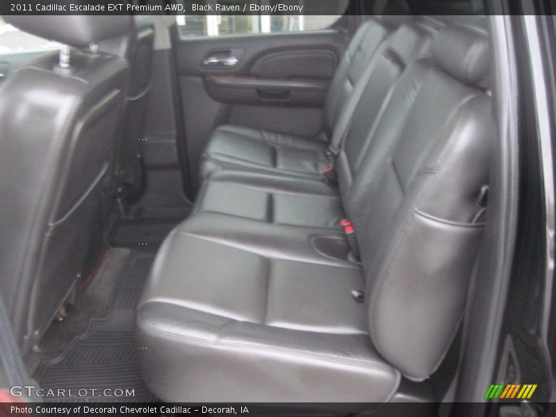 Black Raven / Ebony/Ebony 2011 Cadillac Escalade EXT Premium AWD