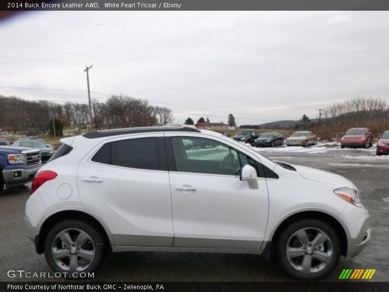  2014 Encore Leather AWD White Pearl Tricoat
