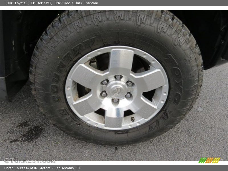 Brick Red / Dark Charcoal 2008 Toyota FJ Cruiser 4WD