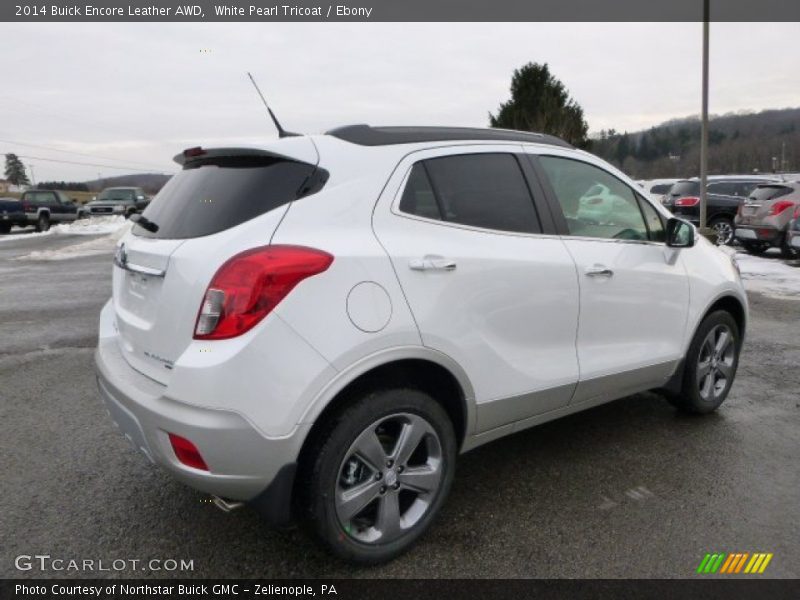  2014 Encore Leather AWD White Pearl Tricoat