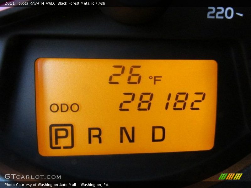 Black Forest Metallic / Ash 2011 Toyota RAV4 I4 4WD