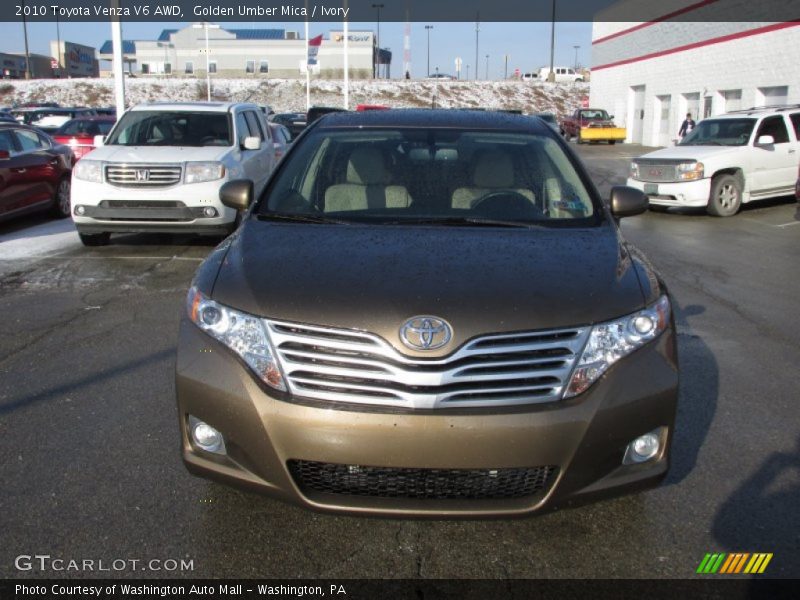 Golden Umber Mica / Ivory 2010 Toyota Venza V6 AWD