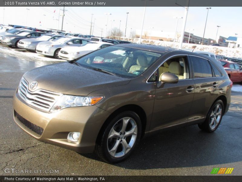 Golden Umber Mica / Ivory 2010 Toyota Venza V6 AWD