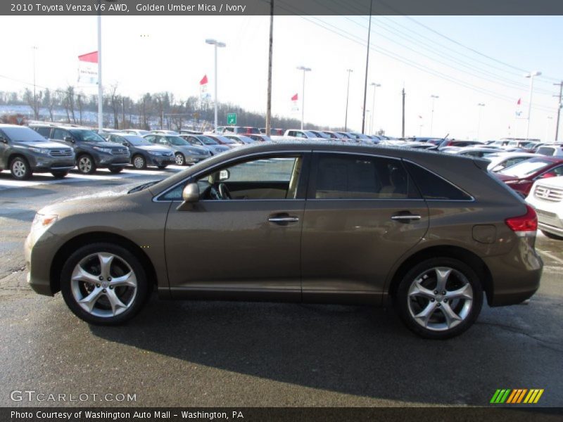 Golden Umber Mica / Ivory 2010 Toyota Venza V6 AWD
