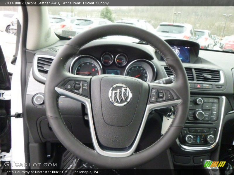  2014 Encore Leather AWD Steering Wheel