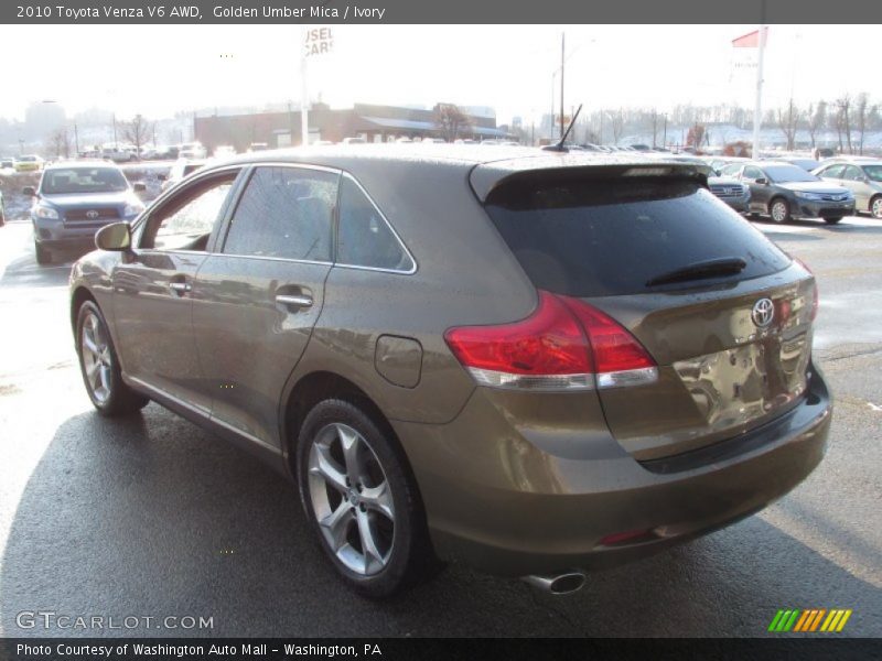 Golden Umber Mica / Ivory 2010 Toyota Venza V6 AWD
