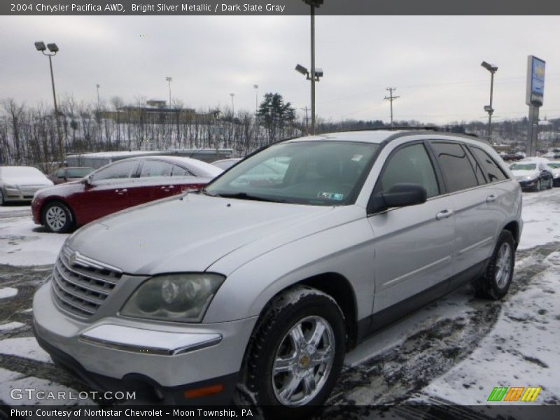 Bright Silver Metallic / Dark Slate Gray 2004 Chrysler Pacifica AWD