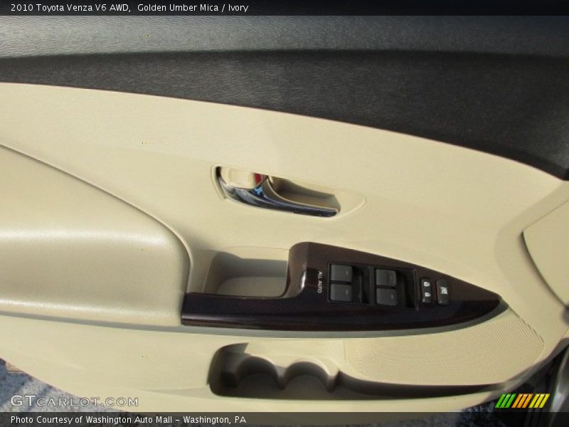 Golden Umber Mica / Ivory 2010 Toyota Venza V6 AWD
