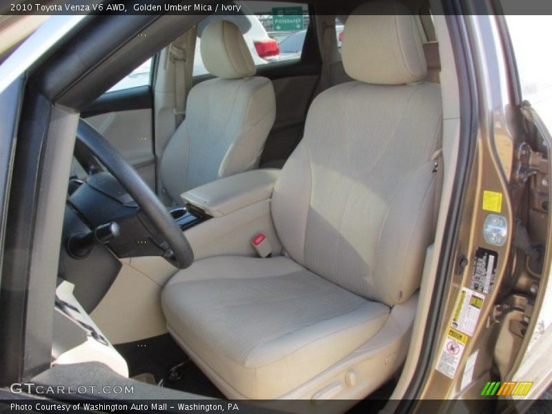 Golden Umber Mica / Ivory 2010 Toyota Venza V6 AWD