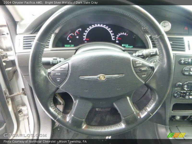Bright Silver Metallic / Dark Slate Gray 2004 Chrysler Pacifica AWD