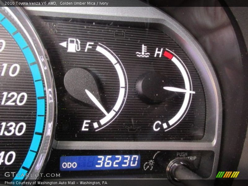 Golden Umber Mica / Ivory 2010 Toyota Venza V6 AWD