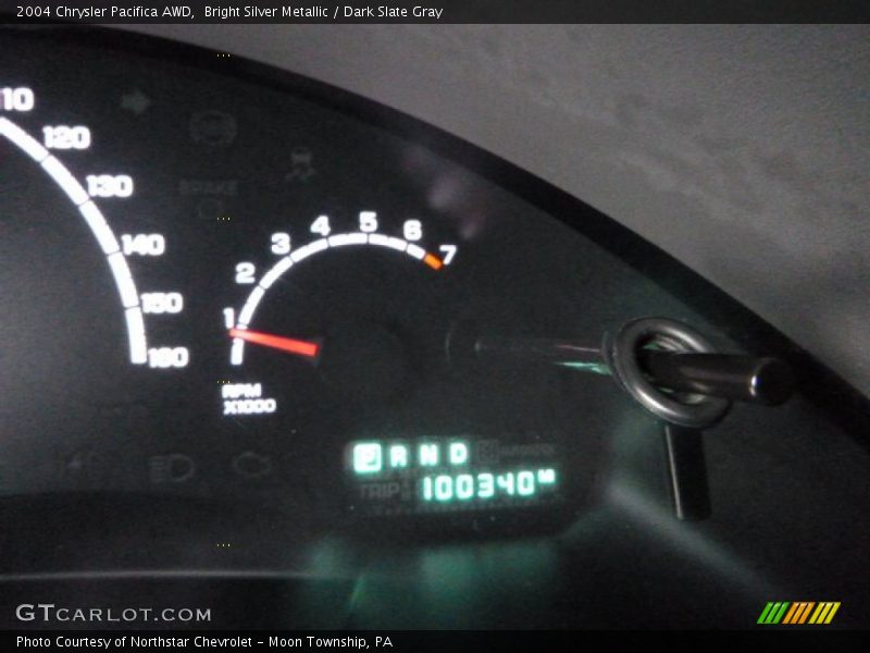 Bright Silver Metallic / Dark Slate Gray 2004 Chrysler Pacifica AWD