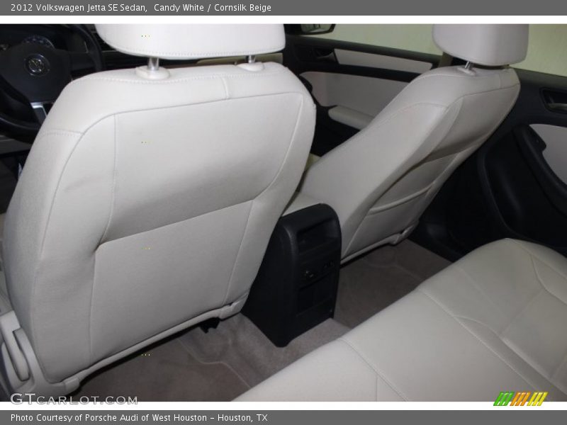 Candy White / Cornsilk Beige 2012 Volkswagen Jetta SE Sedan