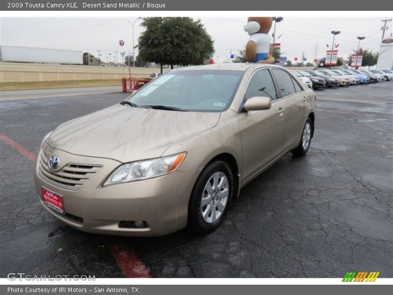 Desert Sand Metallic / Bisque 2009 Toyota Camry XLE