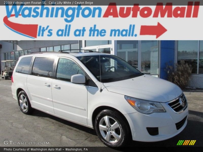 Calla Lilly White / Ceylon Beige 2009 Volkswagen Routan SE
