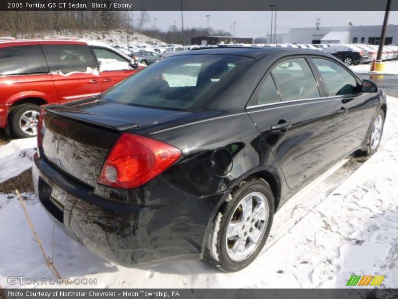 Black / Ebony 2005 Pontiac G6 GT Sedan