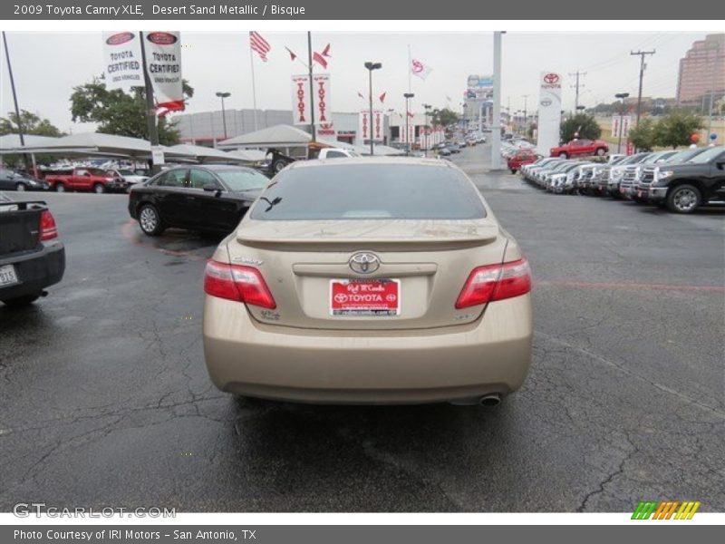 Desert Sand Metallic / Bisque 2009 Toyota Camry XLE