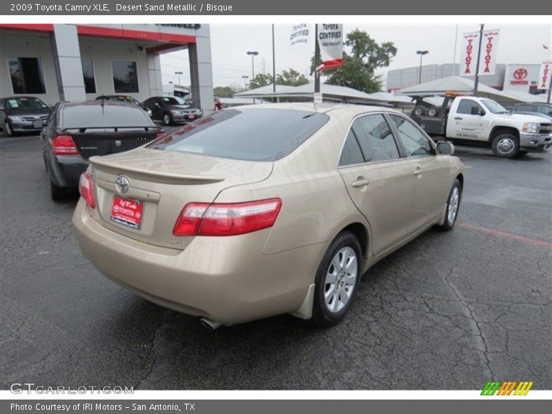 Desert Sand Metallic / Bisque 2009 Toyota Camry XLE