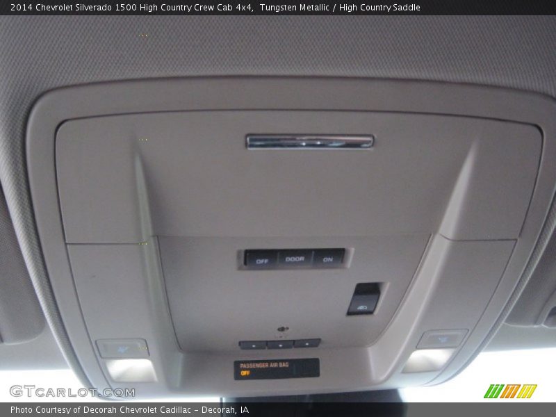 Tungsten Metallic / High Country Saddle 2014 Chevrolet Silverado 1500 High Country Crew Cab 4x4