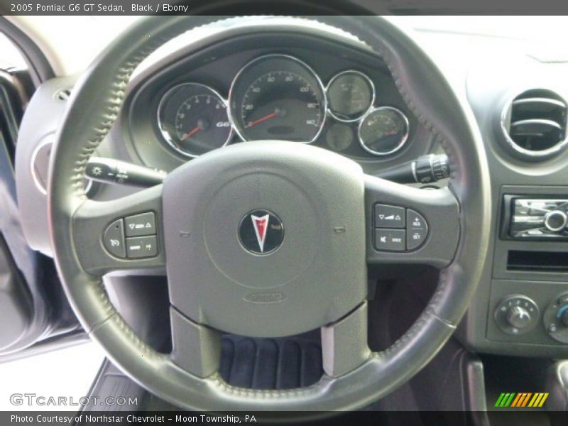 Black / Ebony 2005 Pontiac G6 GT Sedan