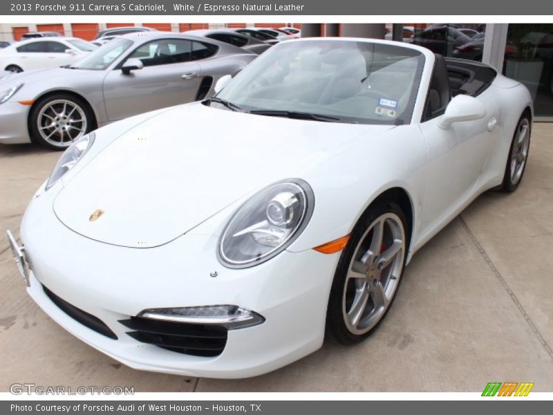 Front 3/4 View of 2013 911 Carrera S Cabriolet