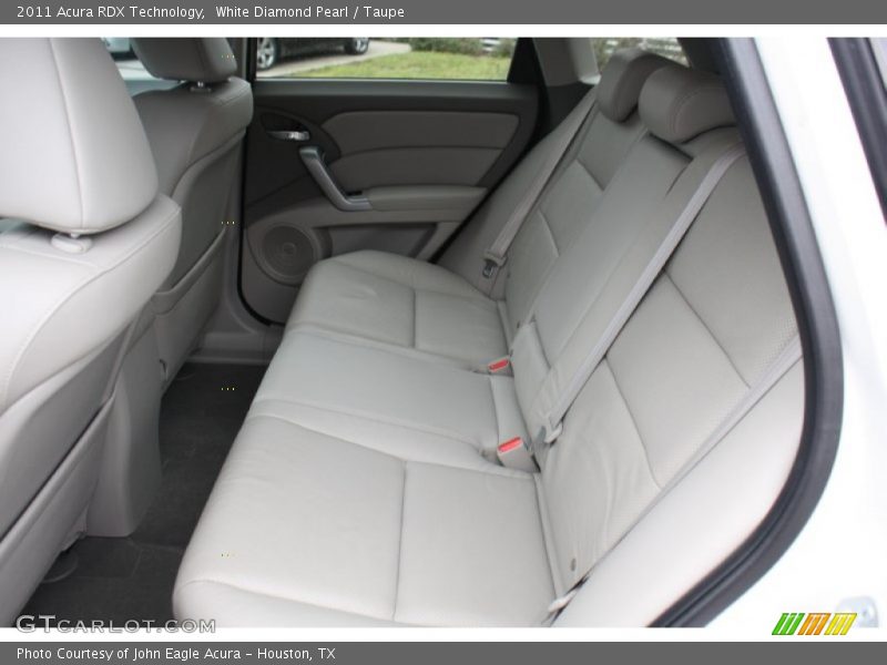 White Diamond Pearl / Taupe 2011 Acura RDX Technology