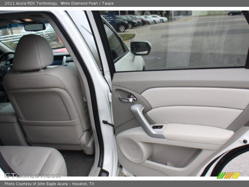 White Diamond Pearl / Taupe 2011 Acura RDX Technology