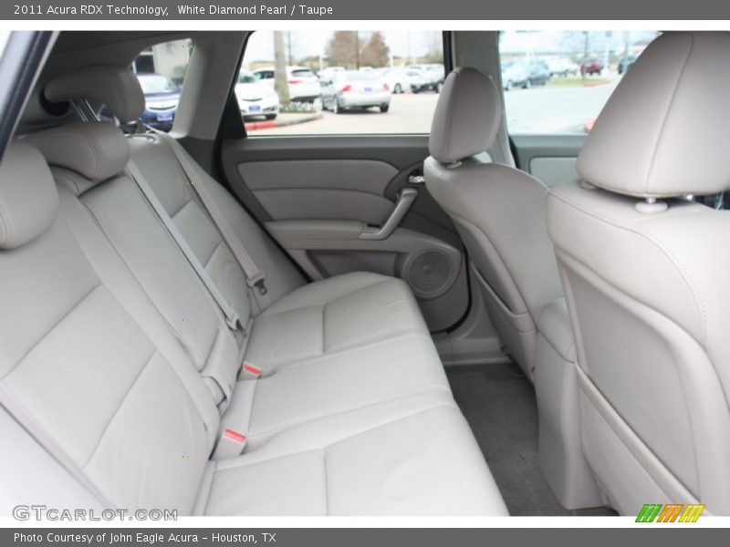 White Diamond Pearl / Taupe 2011 Acura RDX Technology