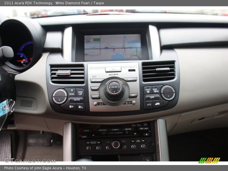 White Diamond Pearl / Taupe 2011 Acura RDX Technology