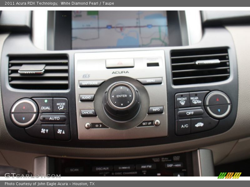 White Diamond Pearl / Taupe 2011 Acura RDX Technology