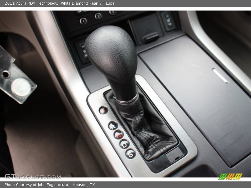 White Diamond Pearl / Taupe 2011 Acura RDX Technology