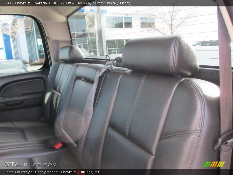 Summit White / Ebony 2012 Chevrolet Silverado 1500 LTZ Crew Cab 4x4
