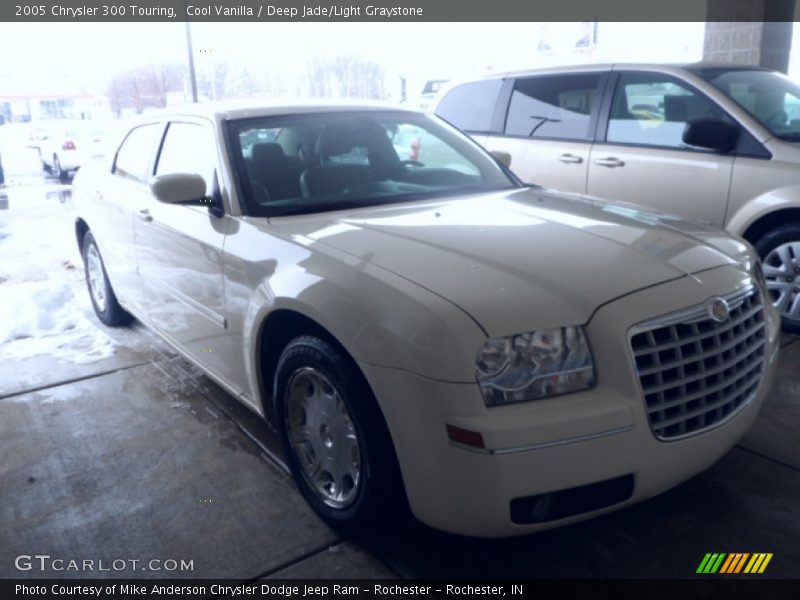 Cool Vanilla / Deep Jade/Light Graystone 2005 Chrysler 300 Touring